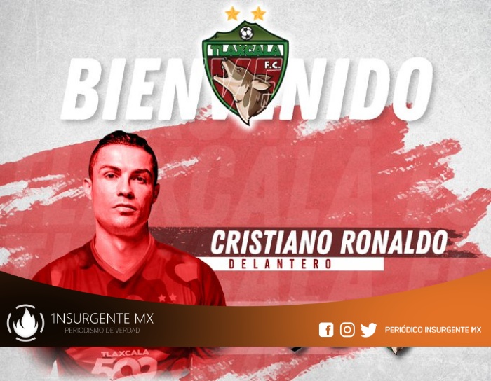 Tlaxcala FC invita a Cristiano Ronaldo a unirse a sus filas