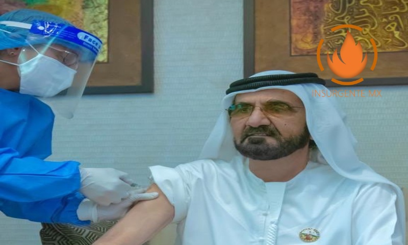 El jeque Mohamed bin Rashed Al MaktumSe de Dubai se aplica vacuna experimental contra Covid-19