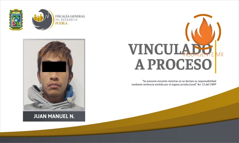 Vinculación a proceso al asesino de estudiante de la BUAP en Xochimehuacan