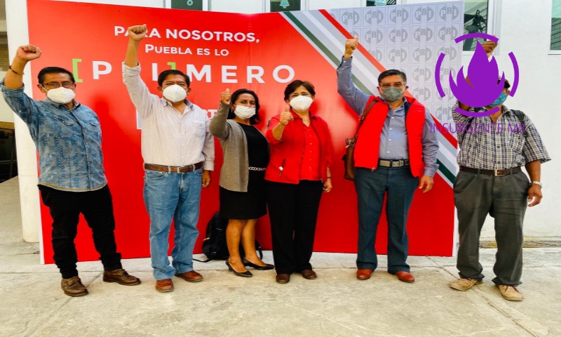 15 antorchistas se registran como precandidatos del PRI en Puebla