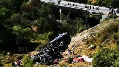 Volcadura de autobús