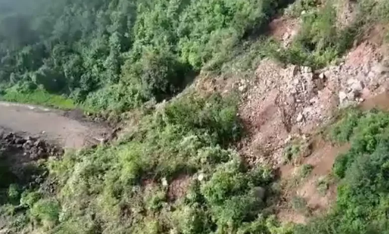 derrumbe en autopista Orizaba-Puebla