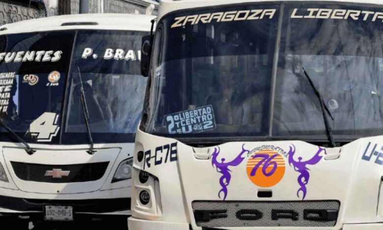 pasaje transporte público puebla amenaza