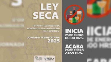 Cholula Ley Seca