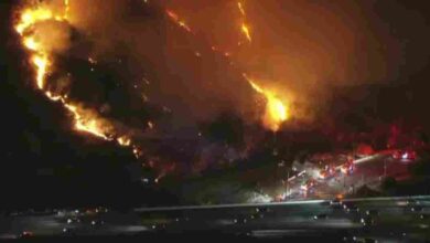 Sepulveda Fire California