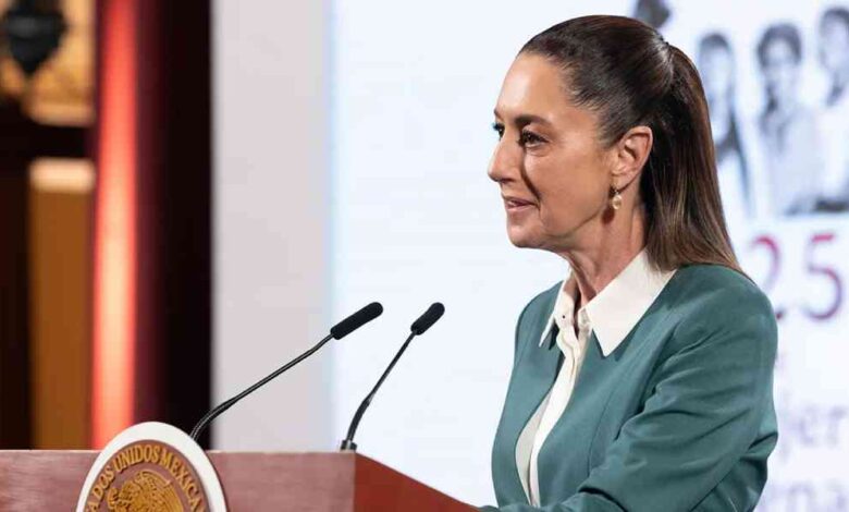 Sheinbaum felicita a Trump