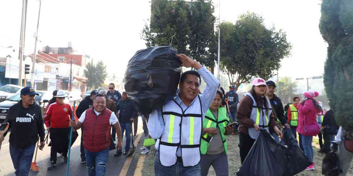 SEDIF, Cuautlancingo y Romero Vargas, realizan faena comunitaria