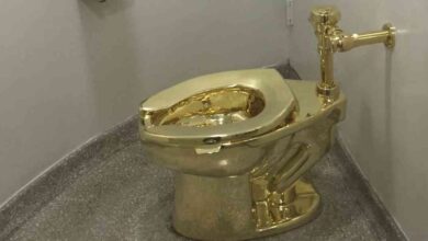 inodoro de oro