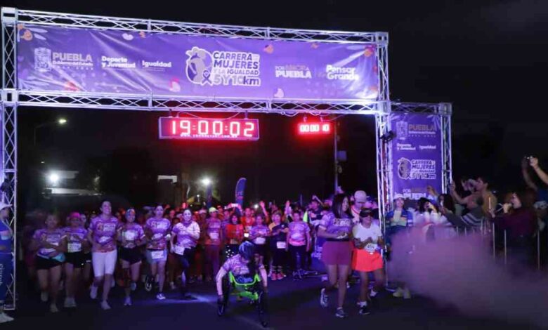 Carrera por las mujeres Puebla