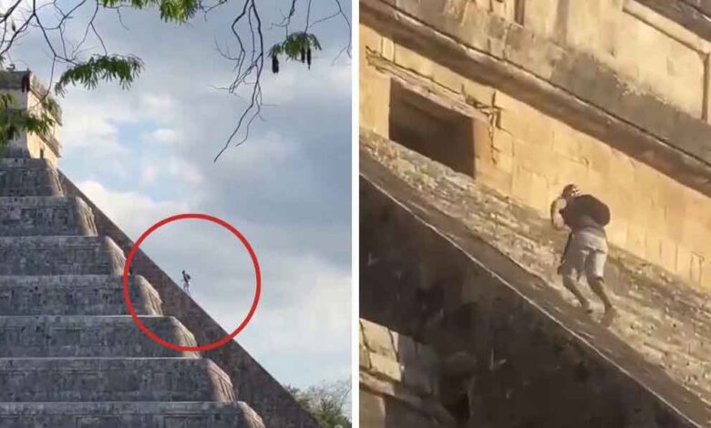 Chichén-Itzá-turista-golpeado