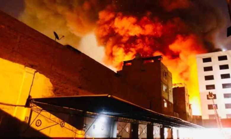 Lima incendio