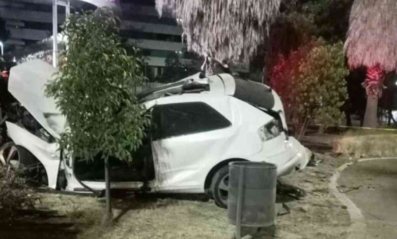 Vía Atlixcáyotl accidente