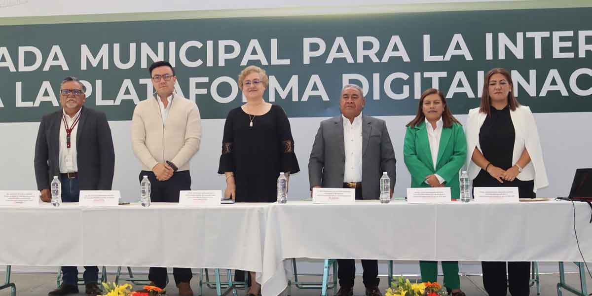 Amozoc, sede de la Jornada Municipal para la Interconexión a la Plataforma Digital Nacional