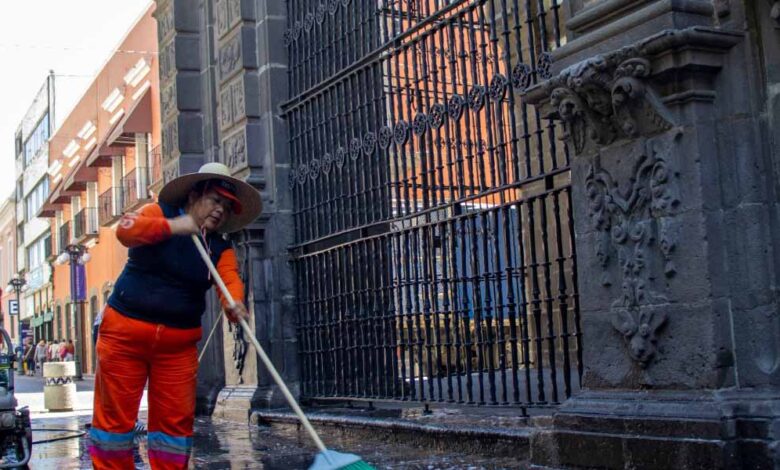 Comienza la limpieza de templos en Puebla por temporada de Semana Santa