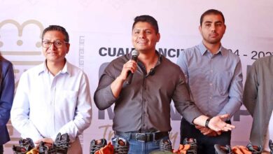 Entrega Omar Muñoz uniformes al personal del Servicio de Recolección de Residuos Sólidos Urbanos