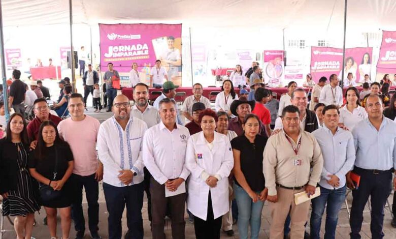 Se llevó a cabo la Jornada Imparable de Servicios Ciudadanos en Santa María Guadalupe Tecola