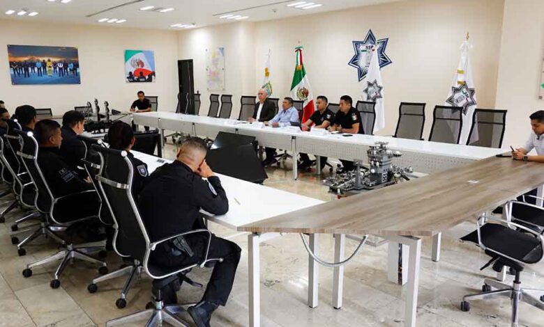 Realiza SSP mesa de trabajo para reforzar operativos regionales