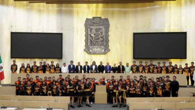 Reconocen en el Congreso de Puebla esfuerzo y dedicación de Marching Bands