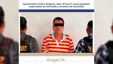 Aprehendió la FGE a Ángel N., alias “El Cuco”, como probable responsable de homicidio y tentativa de homicidio