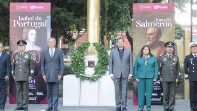 Ceremonia cívica por el 494 aniversario de la Fundación de Puebla