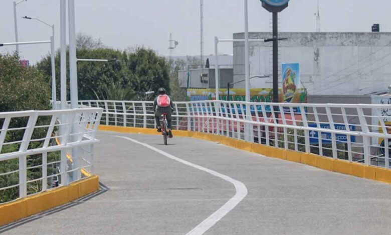 Para mejorar movilidad, gobierno estatal atiende ciclopistas y puentes atirantados