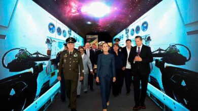 Inaugura Claudia Sheinbaum Feria Aeroespacial México 2025