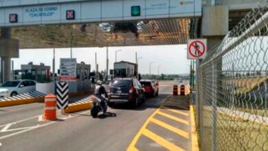 Por derrumbe cierra la autopista Puebla-Tlaxcala a la altura de Zacualpan