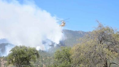 Atiende gobierno de Puebla incendios forestales