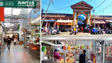 Alistan programa interno de Protección Civil del Mercado Domingo Arenas en Texmelucan