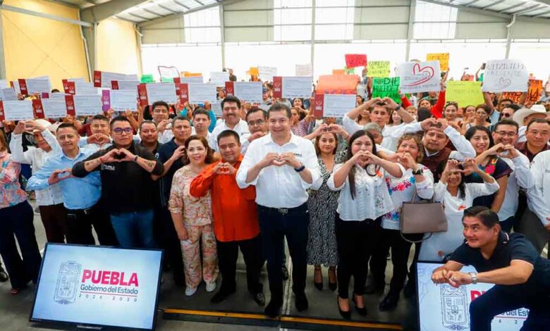 Con obra comunitaria Gobierno de Puebla detona desarrollo en Tepexi de Rodríguez