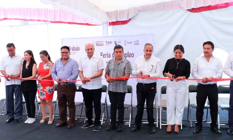 Lleva gobierno estatal oportunidades laborales y capacitación a Ajalpan