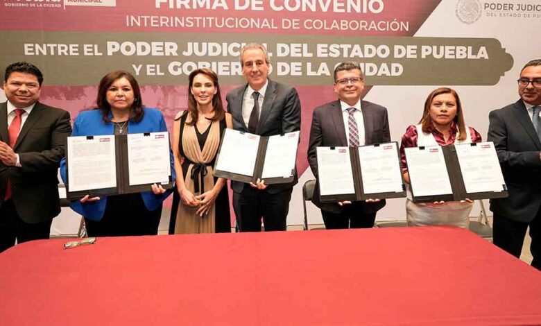 Gobierno de la Ciudad y Poder Judicial firman convenio en favor del fortalecimiento institucional