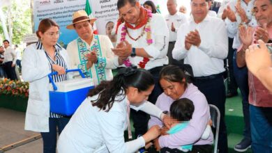 Puebla da inicio a la Semana Nacional de Vacunación 2025