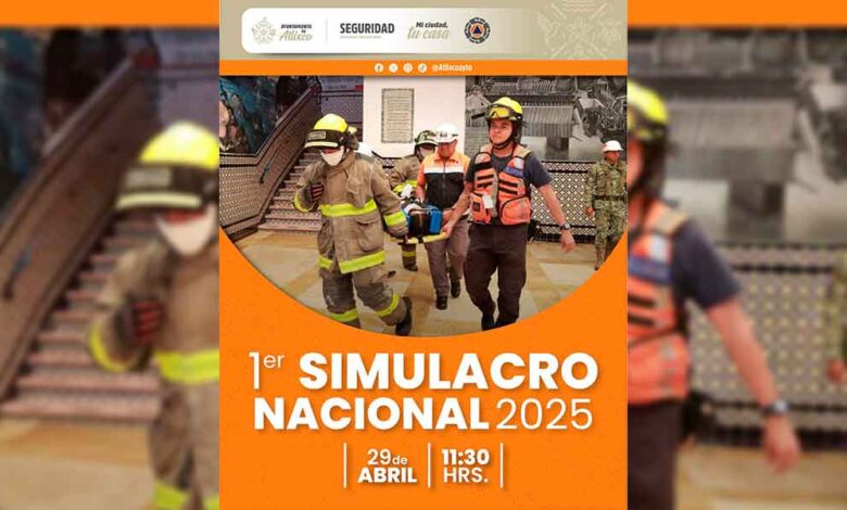 Ariadna Ayala invita a la ciudadanía de Atlixco a participar en el primer Simulacro Nacional 2025