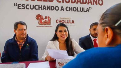 Tonantzin Fernández reafirma su compromiso con Cholula en la 6ª Jornada de Atención