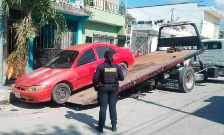 vehículos abandonados