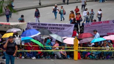 Caos vial en la CDMX: CNTE bloquea puntos clave de Reforma y Circuito Interior