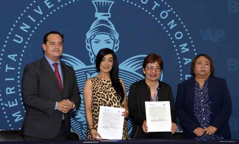 Firman alianza la BUAP y la CDH Puebla