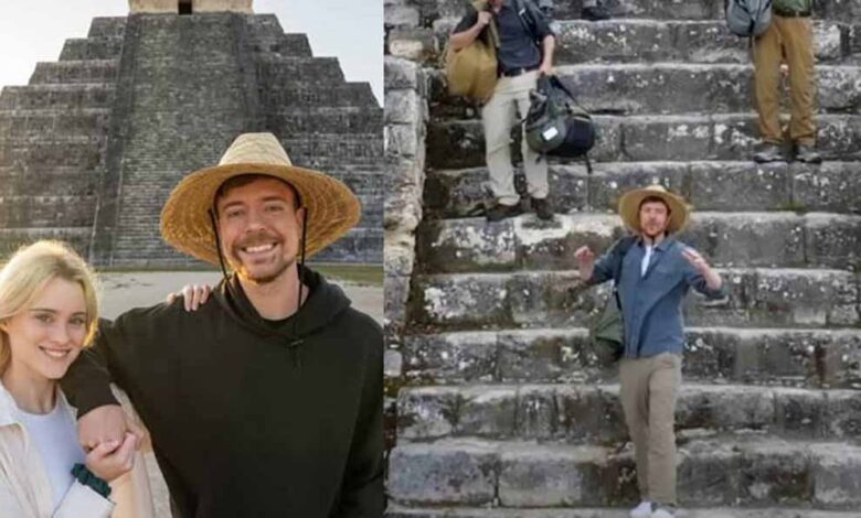 Polémica por video de MrBeast grabados en Zonas Arqueológicas, Gobierno advierte revisión