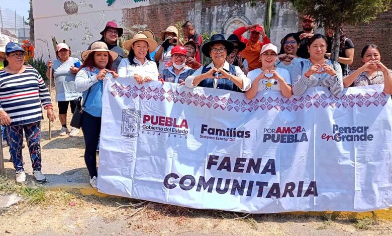 SMDIF Cuautlancingo realiza faena comunitaria en la Reserva Territorial Quetzalcóatl