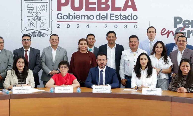 Instala Gobierno de Puebla el Sistema Estatal de Movilidad y Seguridad Vial