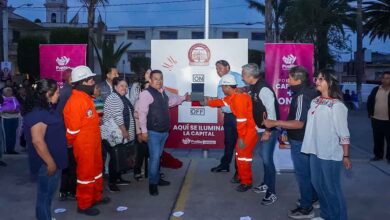 Se ilumina San Miguel Canoa con tecnología LED gracias a Puebla Brilla
