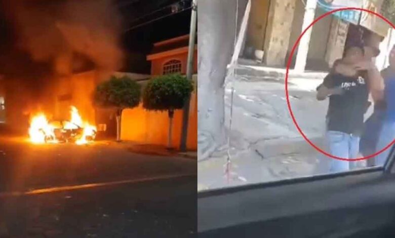 Violencia en Tehuacán: Agresión a vendedor ambulante desata intento de linchamiento, incendio y disparos