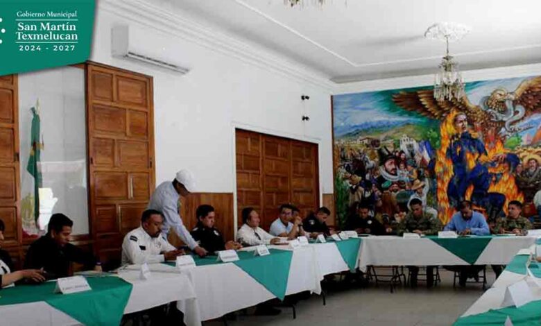 San Martín Texmelucan, sede de la mesa de trabajo para la construcción de paz y seguridad en la región