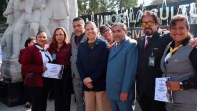 Acude Laura Artemisa a ceremonia cívica del CENHCH
