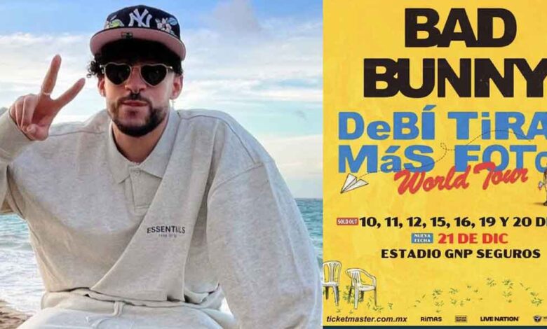 Bad Bunny agota ocho fechas en México; la fiebre del "Conejo Malo" continúa