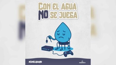 Con el agua no se juega... una campaña del SOSAPACH para crear conciencia