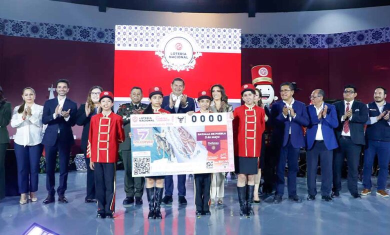 Conmemoran Sedena, Lotería Nacional y Gobierno de Puebla “Batalla del 5 de Mayo”