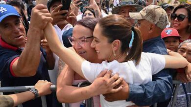Claudia Sheinbaum encabeza asamblea de salud Casa por Casa en San Luis Potosí.