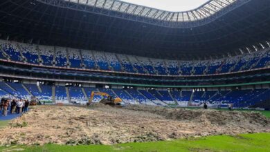 Renovación histórica de cancha mundialista en Guadalupe